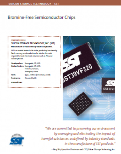 Bromine Free Semiconductor Chips