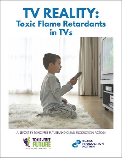 Toxic flame retardants still in TVs image